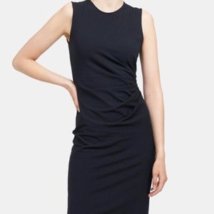THEORY Jorainna sheath dress in model cotton
